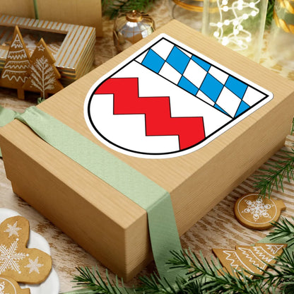 Wappen Landkreis Dachau (Germany) (Coat of Arms) STICKER Vinyl Kiss-Cut Decal - The Sticker Space