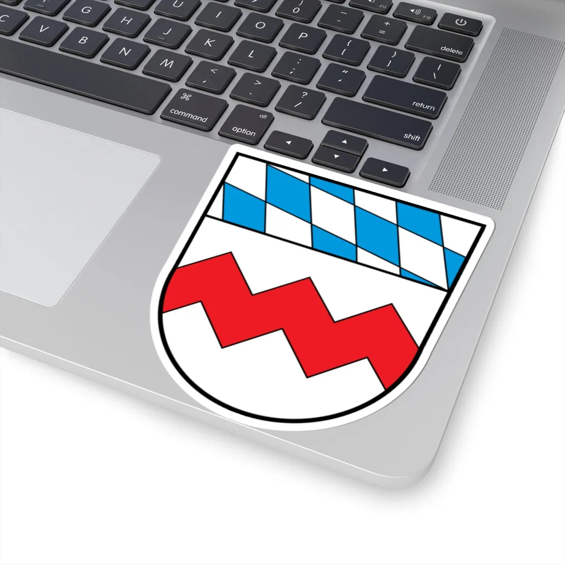 Wappen Landkreis Dachau (Germany) (Coat of Arms) STICKER Vinyl Kiss-Cut Decal - The Sticker Space