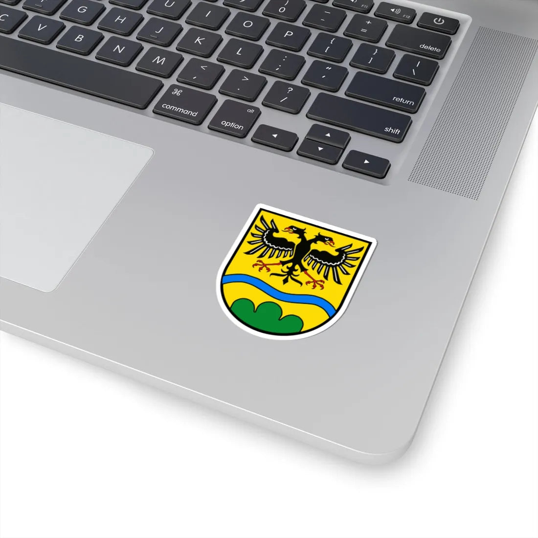 Wappen Landkreis Deggendorf (Germany) (Coat of Arms) STICKER Vinyl Kiss-Cut Decal - The Sticker Space