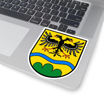 Wappen Landkreis Deggendorf (Germany) (Coat of Arms) STICKER Vinyl Kiss-Cut Decal - The Sticker Space