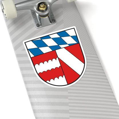 Wappen Landkreis Dingolfing (Germany) (Coat of Arms) STICKER Vinyl Kiss-Cut Decal - The Sticker Space