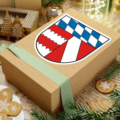 Wappen Landkreis Dingolfing (Germany) (Coat of Arms) STICKER Vinyl Kiss-Cut Decal - The Sticker Space