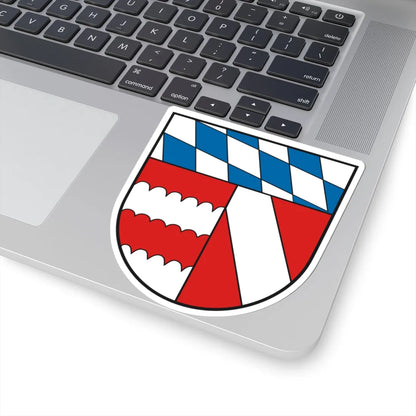 Wappen Landkreis Dingolfing (Germany) (Coat of Arms) STICKER Vinyl Kiss-Cut Decal - The Sticker Space