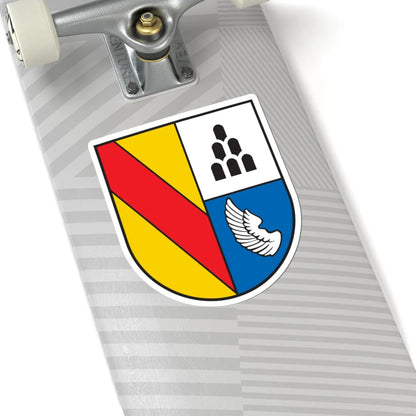 Wappen Landkreis Emmendingen (Germany) (Coat of Arms) STICKER Vinyl Kiss-Cut Decal - The Sticker Space