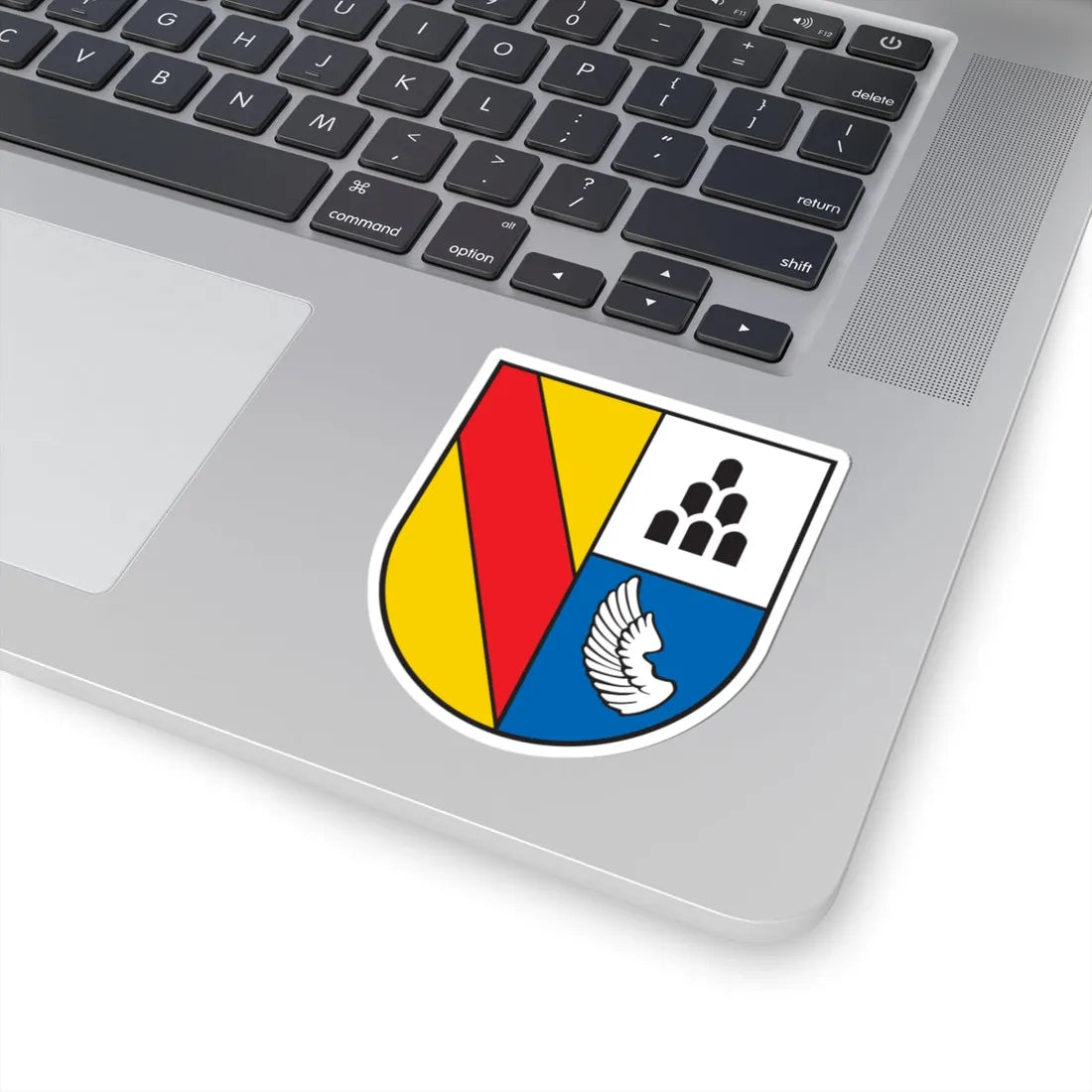 Wappen Landkreis Emmendingen (Germany) (Coat of Arms) STICKER Vinyl Kiss-Cut Decal - The Sticker Space