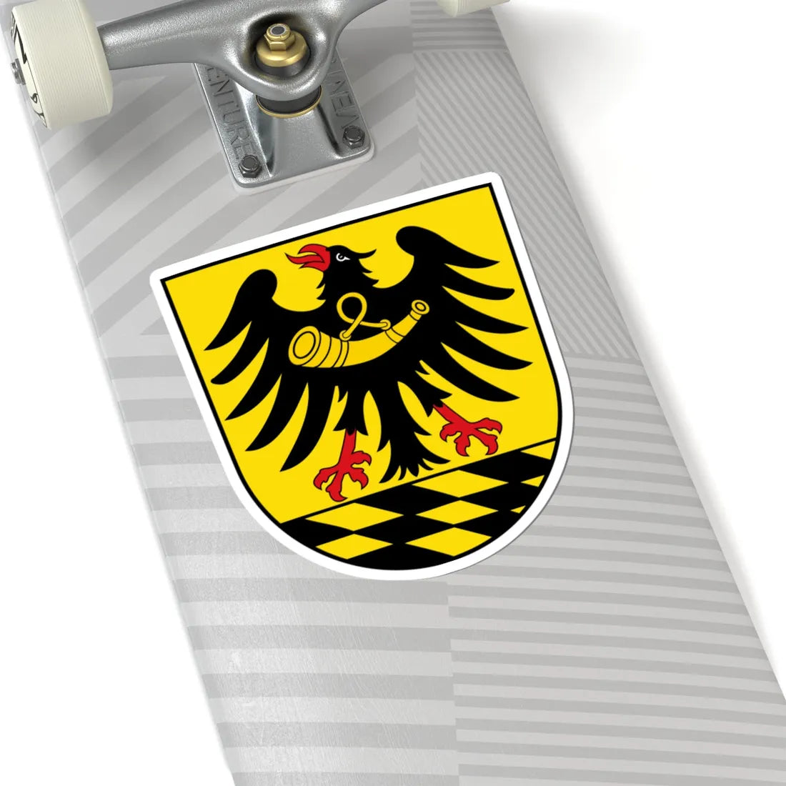 Wappen Landkreis Esslingen (Germany) (Coat of Arms) STICKER Vinyl Kiss-Cut Decal - The Sticker Space