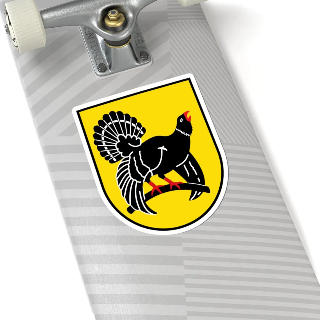 Wappen Landkreis Freudenstadt (Germany) (Coat of Arms) STICKER Vinyl Kiss-Cut Decal - The Sticker Space