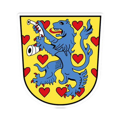 Wappen Landkreis Gifhorn (Germany) (Coat of Arms) STICKER Vinyl Kiss-Cut Decal 2 Inch White - The Sticker Space