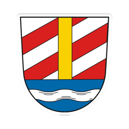 Wappen Landkreis Günzburg alt (Germany) (Coat of Arms) STICKER Vinyl Kiss-Cut Decal 2 Inch White - The Sticker Space