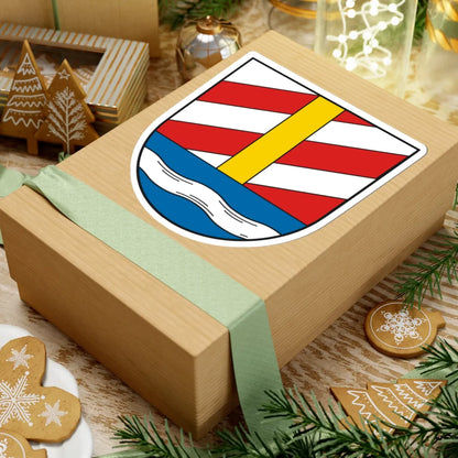 Wappen Landkreis Günzburg alt (Germany) (Coat of Arms) STICKER Vinyl Kiss-Cut Decal - The Sticker Space