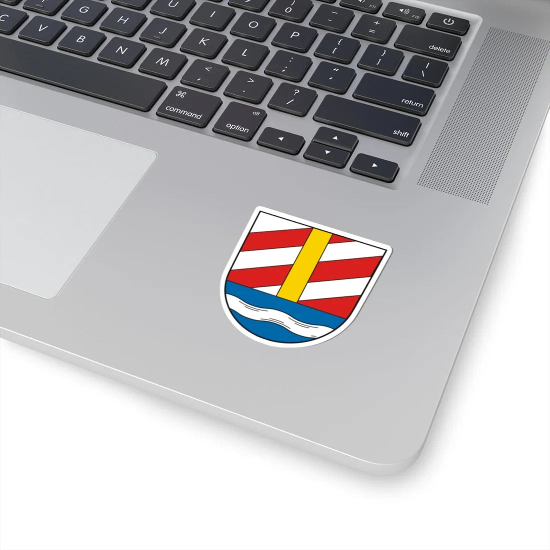 Wappen Landkreis Günzburg alt (Germany) (Coat of Arms) STICKER Vinyl Kiss-Cut Decal - The Sticker Space
