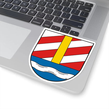 Wappen Landkreis Günzburg alt (Germany) (Coat of Arms) STICKER Vinyl Kiss-Cut Decal - The Sticker Space
