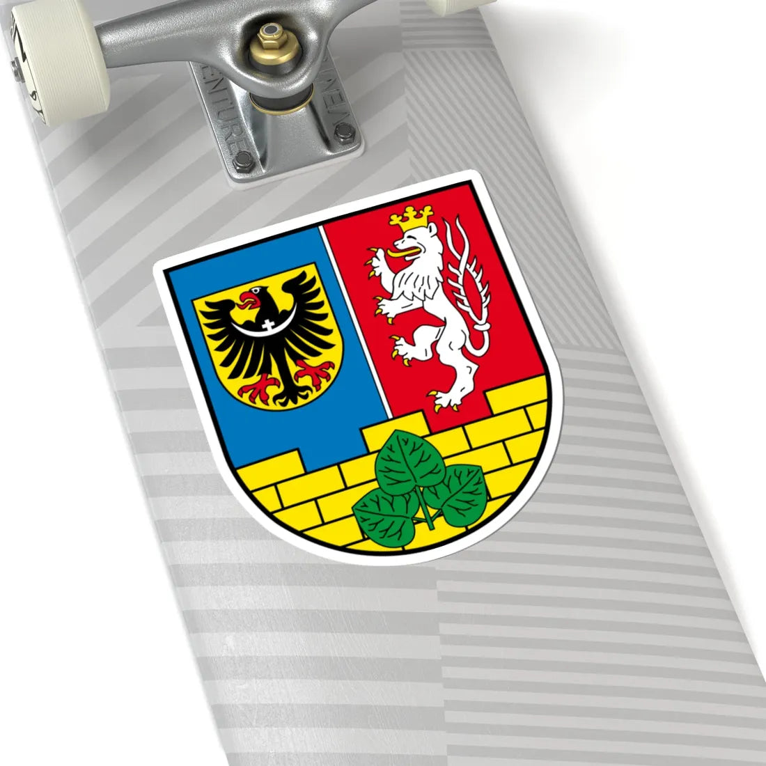 Wappen Landkreis Goerlitz (Germany) (Coat of Arms) STICKER Vinyl Kiss-Cut Decal - The Sticker Space