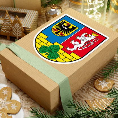 Wappen Landkreis Goerlitz (Germany) (Coat of Arms) STICKER Vinyl Kiss-Cut Decal - The Sticker Space