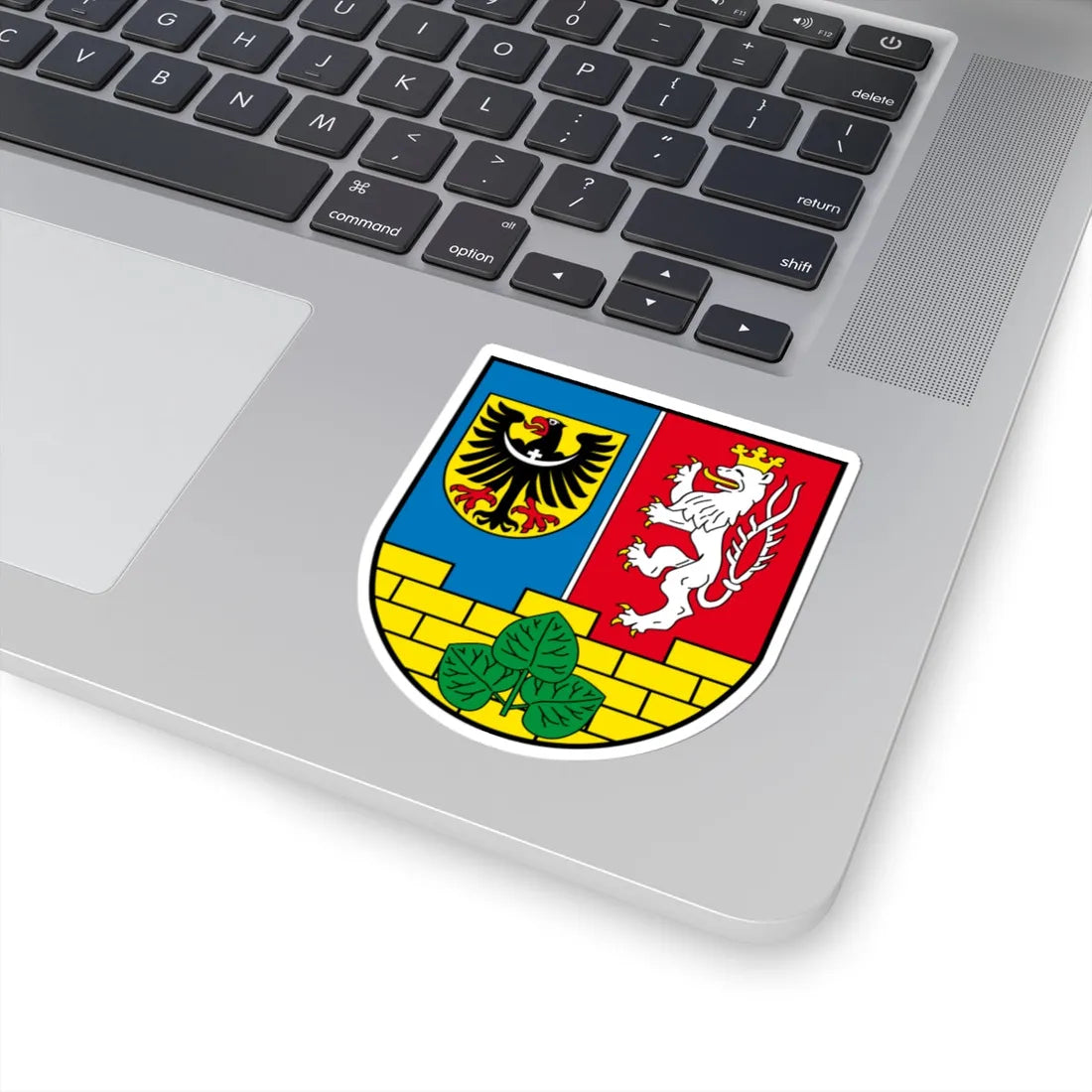 Wappen Landkreis Goerlitz (Germany) (Coat of Arms) STICKER Vinyl Kiss-Cut Decal - The Sticker Space