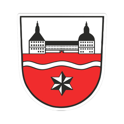 Wappen Landkreis Gotha (Germany) (Coat of Arms) STICKER Vinyl Kiss-Cut Decal 3 Inch White - The Sticker Space