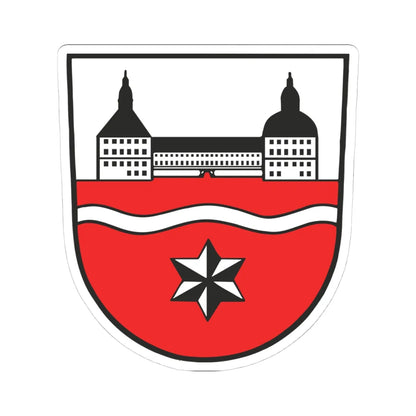 Wappen Landkreis Gotha (Germany) (Coat of Arms) STICKER Vinyl Kiss-Cut Decal 4 Inch White - The Sticker Space