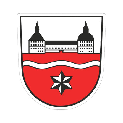 Wappen Landkreis Gotha (Germany) (Coat of Arms) STICKER Vinyl Kiss-Cut Decal 6 Inch White - The Sticker Space