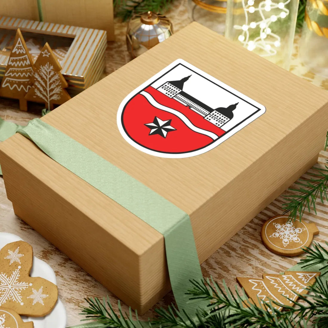 Wappen Landkreis Gotha (Germany) (Coat of Arms) STICKER Vinyl Kiss-Cut Decal - The Sticker Space