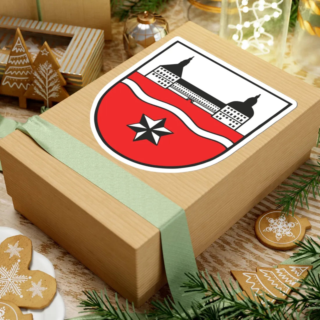 Wappen Landkreis Gotha (Germany) (Coat of Arms) STICKER Vinyl Kiss-Cut Decal - The Sticker Space