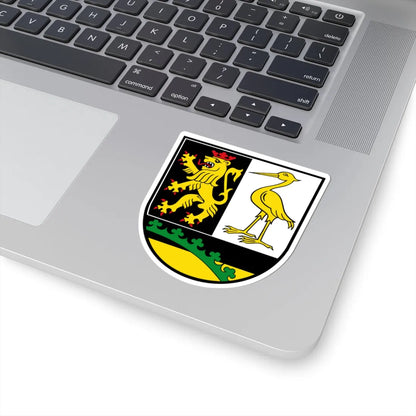 Wappen Landkreis Greiz (Germany) (Coat of Arms) STICKER Vinyl Kiss-Cut Decal - The Sticker Space