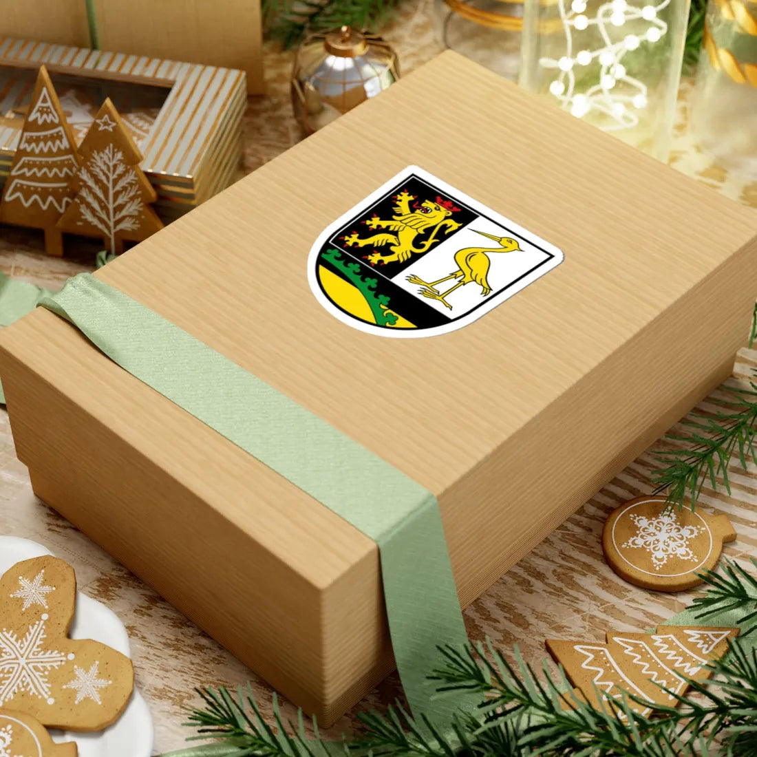 Wappen Landkreis Greiz (Germany) (Coat of Arms) STICKER Vinyl Kiss-Cut Decal - The Sticker Space