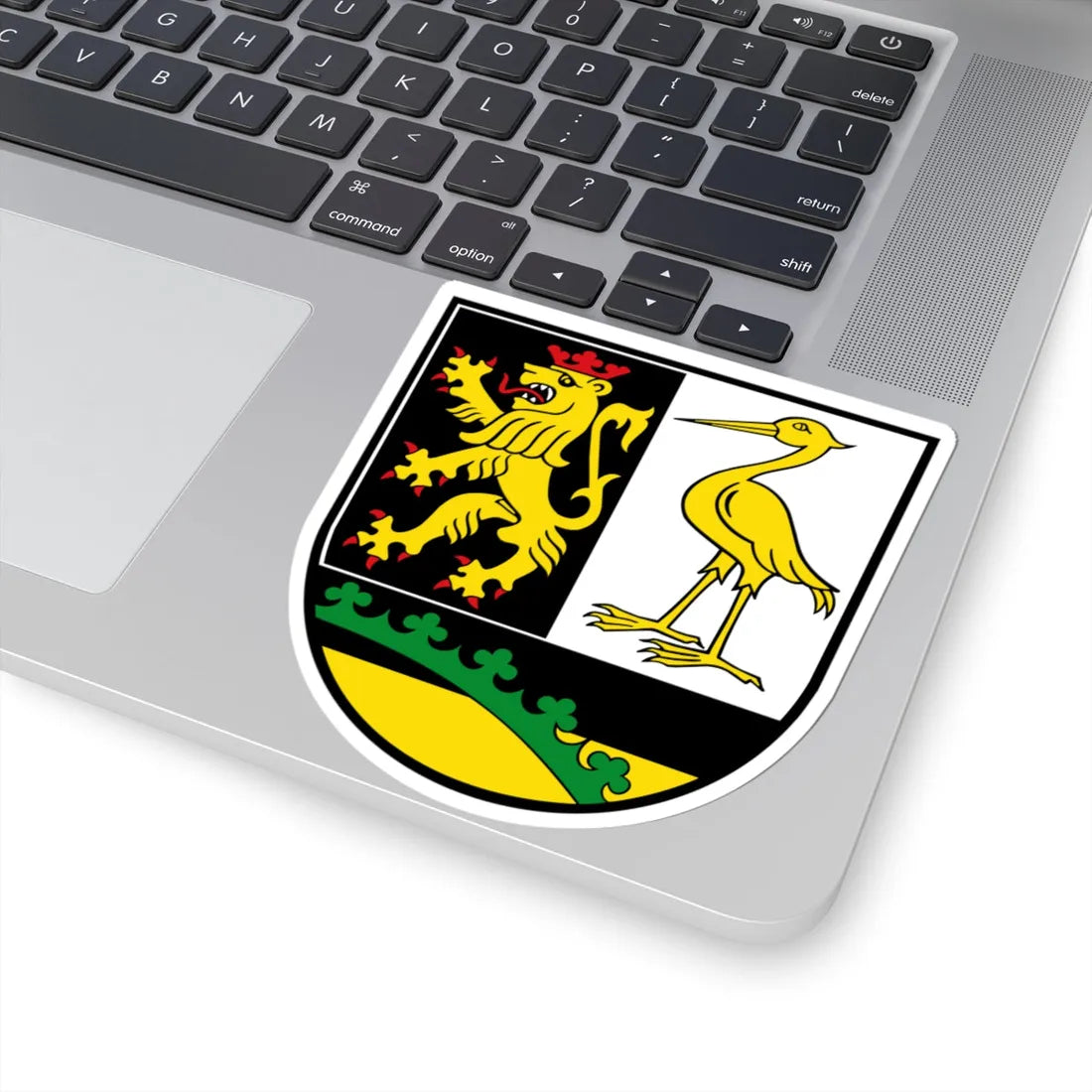 Wappen Landkreis Greiz (Germany) (Coat of Arms) STICKER Vinyl Kiss-Cut Decal - The Sticker Space