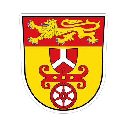 Wappen Landkreis Göttingen (Germany) (Coat of Arms) STICKER Vinyl Kiss-Cut Decal 6 Inch White - The Sticker Space
