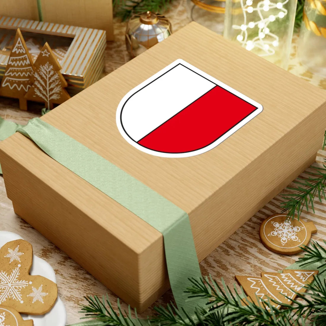 Wappen Landkreis Halberstadt (Denmark) (Coat of Arms) STICKER Vinyl Kiss-Cut Decal - The Sticker Space