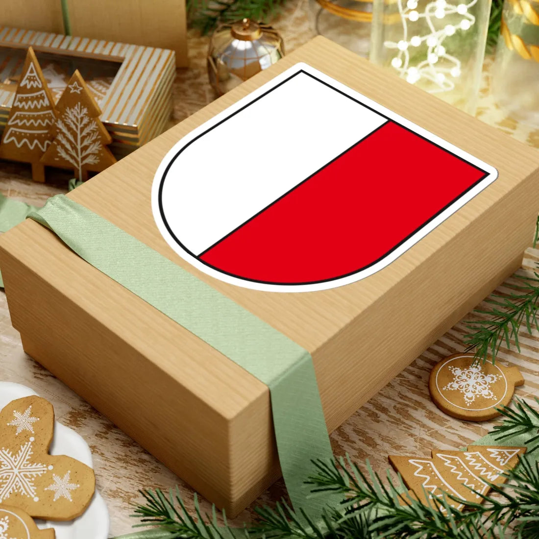 Wappen Landkreis Halberstadt (Denmark) (Coat of Arms) STICKER Vinyl Kiss-Cut Decal - The Sticker Space