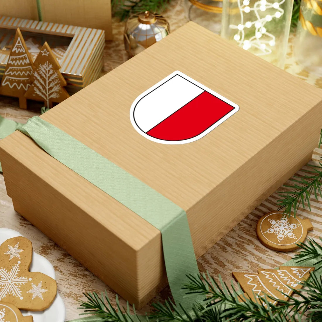 Wappen Landkreis Halberstadt (Denmark) (Coat of Arms) STICKER Vinyl Kiss-Cut Decal - The Sticker Space