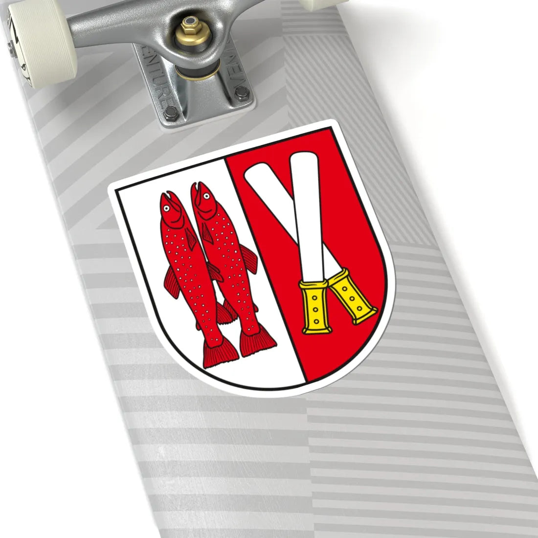 Wappen Landkreis Harz (Germany) (Coat of Arms) STICKER Vinyl Kiss-Cut Decal - The Sticker Space