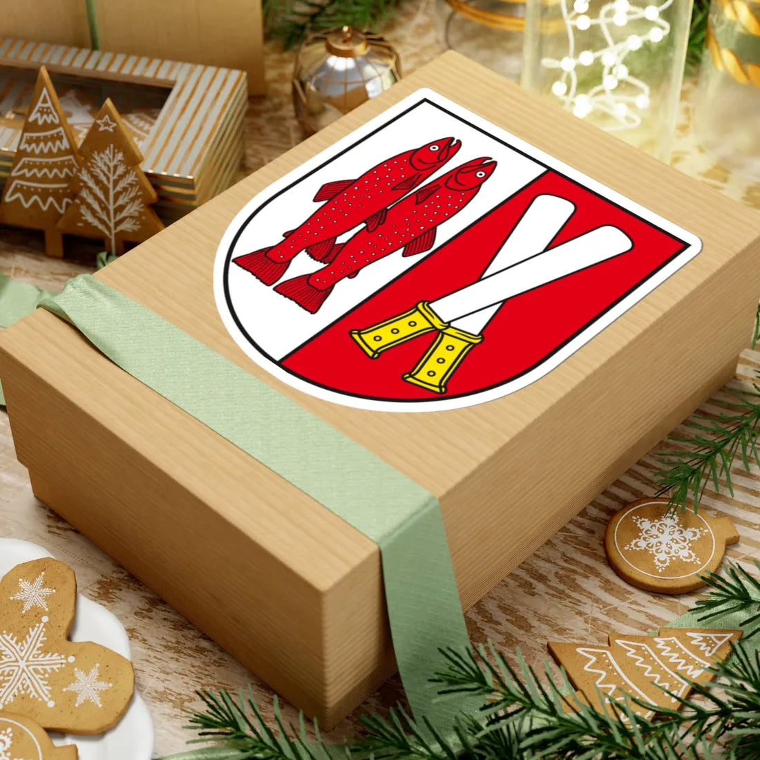 Wappen Landkreis Harz (Germany) (Coat of Arms) STICKER Vinyl Kiss-Cut Decal - The Sticker Space