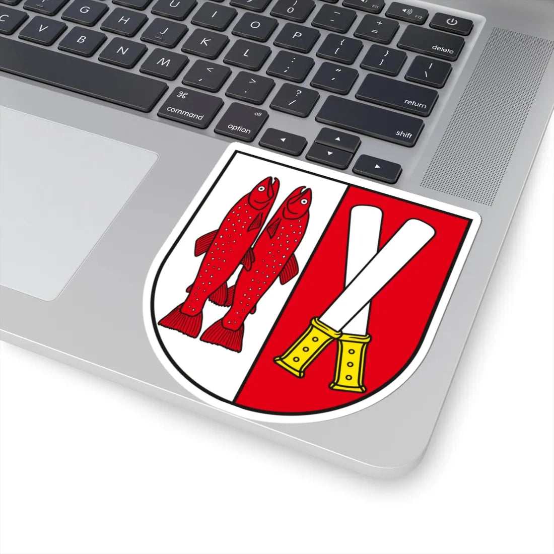 Wappen Landkreis Harz (Germany) (Coat of Arms) STICKER Vinyl Kiss-Cut Decal - The Sticker Space