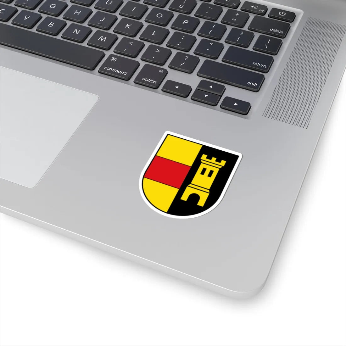 Wappen Landkreis Heidenheim (Germany) (Coat of Arms) STICKER Vinyl Kiss-Cut Decal - The Sticker Space