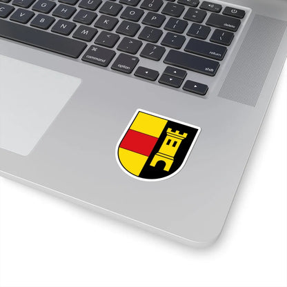 Wappen Landkreis Heidenheim (Germany) (Coat of Arms) STICKER Vinyl Kiss-Cut Decal - The Sticker Space