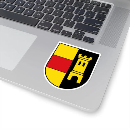 Wappen Landkreis Heidenheim (Germany) (Coat of Arms) STICKER Vinyl Kiss-Cut Decal - The Sticker Space