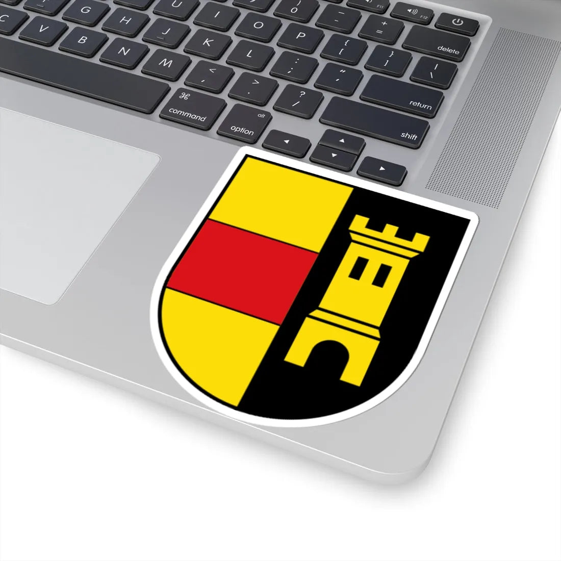 Wappen Landkreis Heidenheim (Germany) (Coat of Arms) STICKER Vinyl Kiss-Cut Decal - The Sticker Space