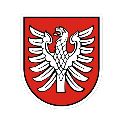 Wappen Landkreis Heilbronn (Germany) (Coat of Arms) STICKER Vinyl Kiss-Cut Decal 6 Inch White - The Sticker Space