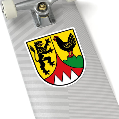 Wappen Landkreis Hildburghausen (Germany) (Coat of Arms) STICKER Vinyl Kiss-Cut Decal - The Sticker Space