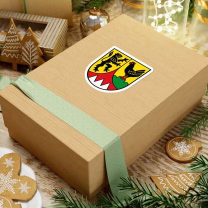 Wappen Landkreis Hildburghausen (Germany) (Coat of Arms) STICKER Vinyl Kiss-Cut Decal - The Sticker Space