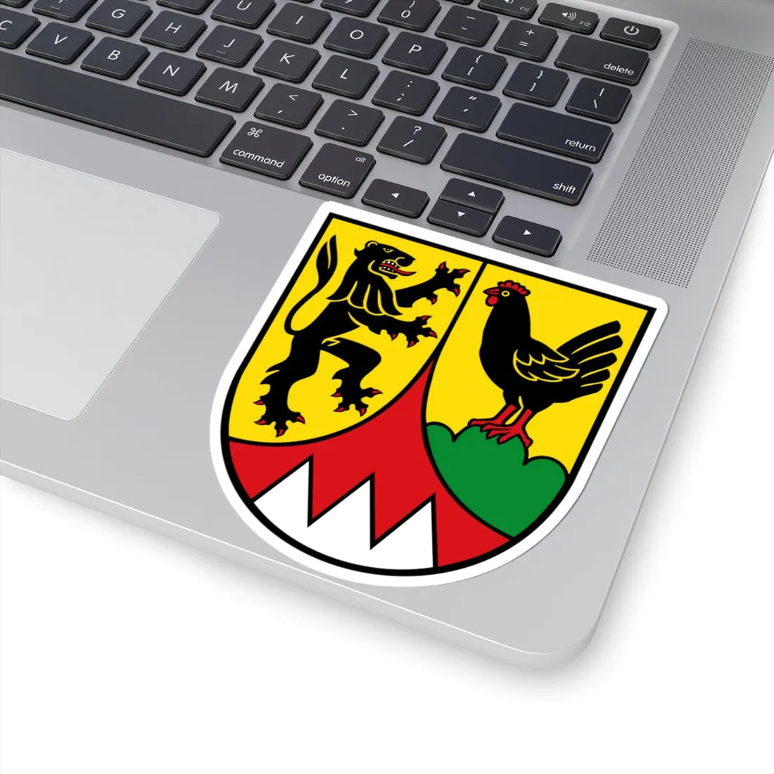 Wappen Landkreis Hildburghausen (Germany) (Coat of Arms) STICKER Vinyl Kiss-Cut Decal - The Sticker Space