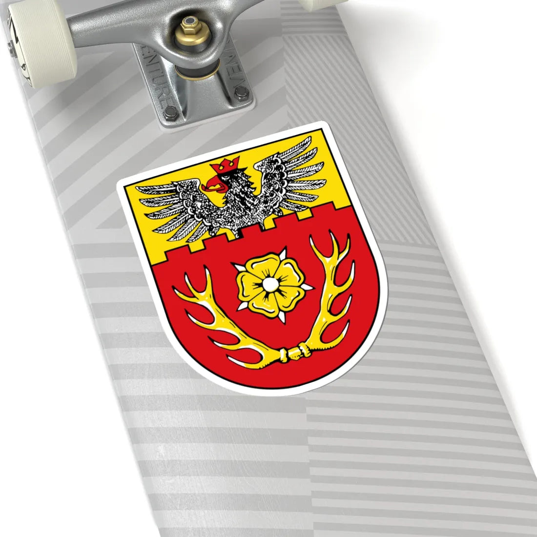 Wappen Landkreis Hildesheim (Germany) (Coat of Arms) STICKER Vinyl Kiss-Cut Decal - The Sticker Space