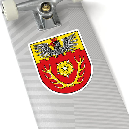 Wappen Landkreis Hildesheim (Germany) (Coat of Arms) STICKER Vinyl Kiss-Cut Decal - The Sticker Space