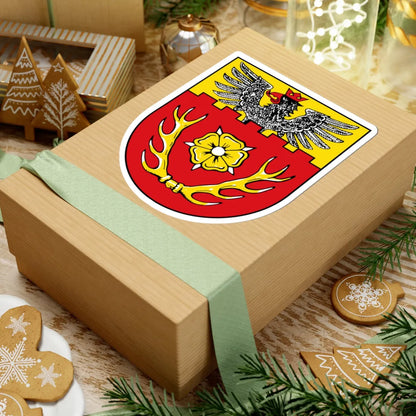 Wappen Landkreis Hildesheim (Germany) (Coat of Arms) STICKER Vinyl Kiss-Cut Decal - The Sticker Space