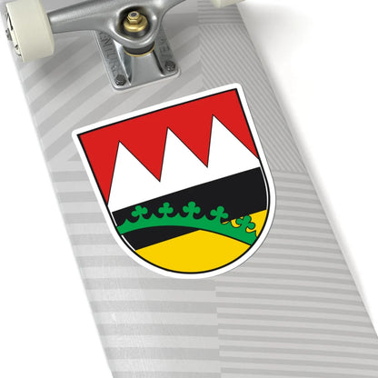 Wappen Landkreis Hofheim in Unterfranken (Germany) (Coat of Arms) STICKER Vinyl Kiss-Cut Decal - The Sticker Space