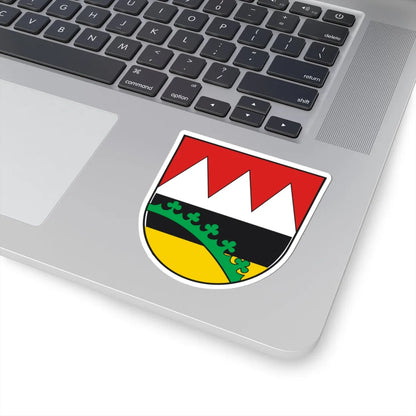 Wappen Landkreis Hofheim in Unterfranken (Germany) (Coat of Arms) STICKER Vinyl Kiss-Cut Decal - The Sticker Space