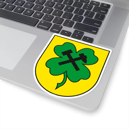 Wappen Landkreis Hohenmoelsen (Germany) (Coat of Arms) STICKER Vinyl Kiss-Cut Decal - The Sticker Space