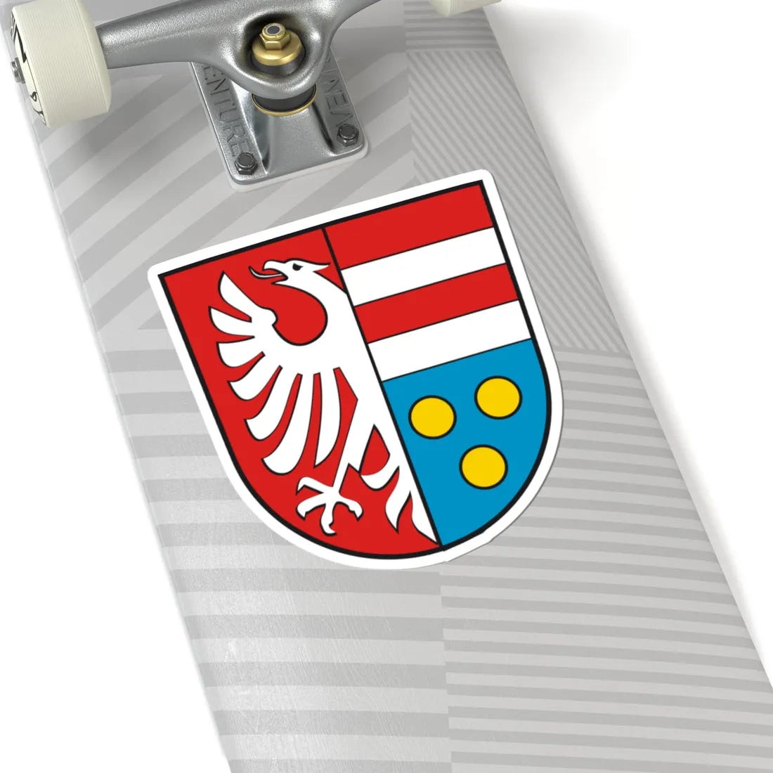 Wappen Landkreis Krumbach (Germany) (Coat of Arms) STICKER Vinyl Kiss-Cut Decal - The Sticker Space