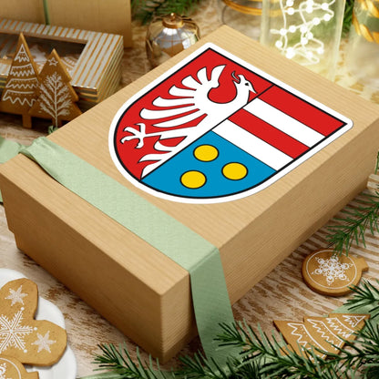 Wappen Landkreis Krumbach (Germany) (Coat of Arms) STICKER Vinyl Kiss-Cut Decal - The Sticker Space